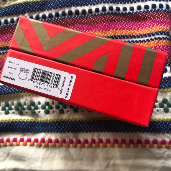 Waterford rebel gold cuff bracelet, NWT - Picture 6 of 6